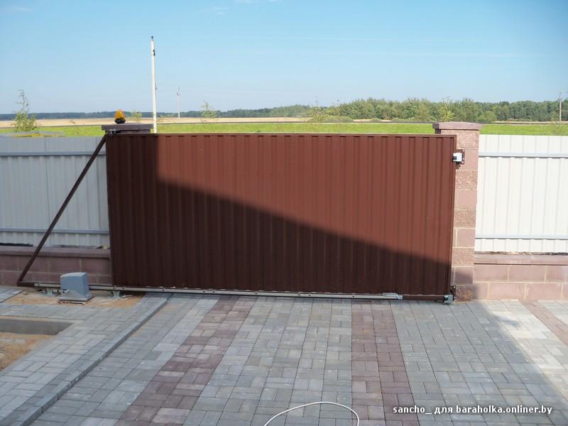Откатные электро ворота Откатные электро ворота