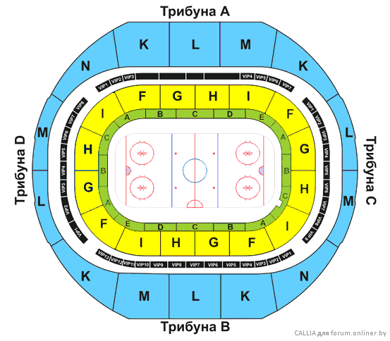 Минск арена карта