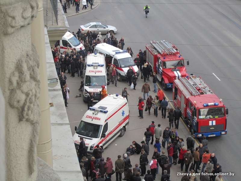 взрыв в метро Минска есть пострадавшие 