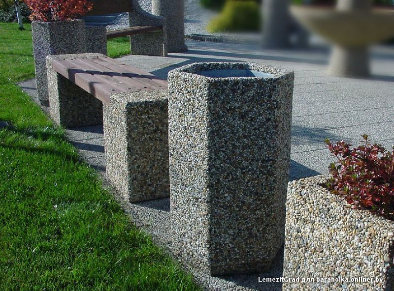 Урна из бетона Урна из бетона