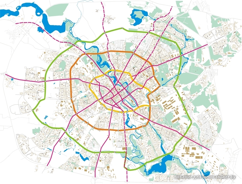 Мкад 2 карта минска