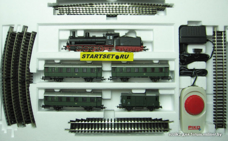 Стартовый набор модельной железной дороги Piko Пассажирский поезд с
