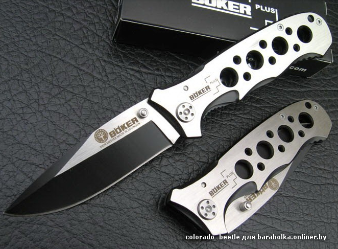 Объявление Складной нож Boker (2 фотографии). Автоматический н