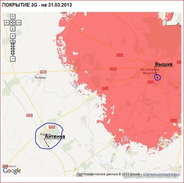 Карта покрытия лайф в беларуси