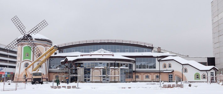 Возле Комаровки в начале 2013 года откроется ресторан с ветряной мельницей