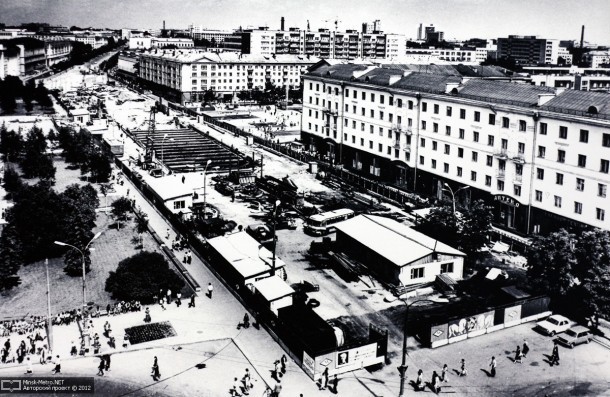 Первые фото минска Фотоотчет: как строилось минское метро с 1977 по 1996 годы