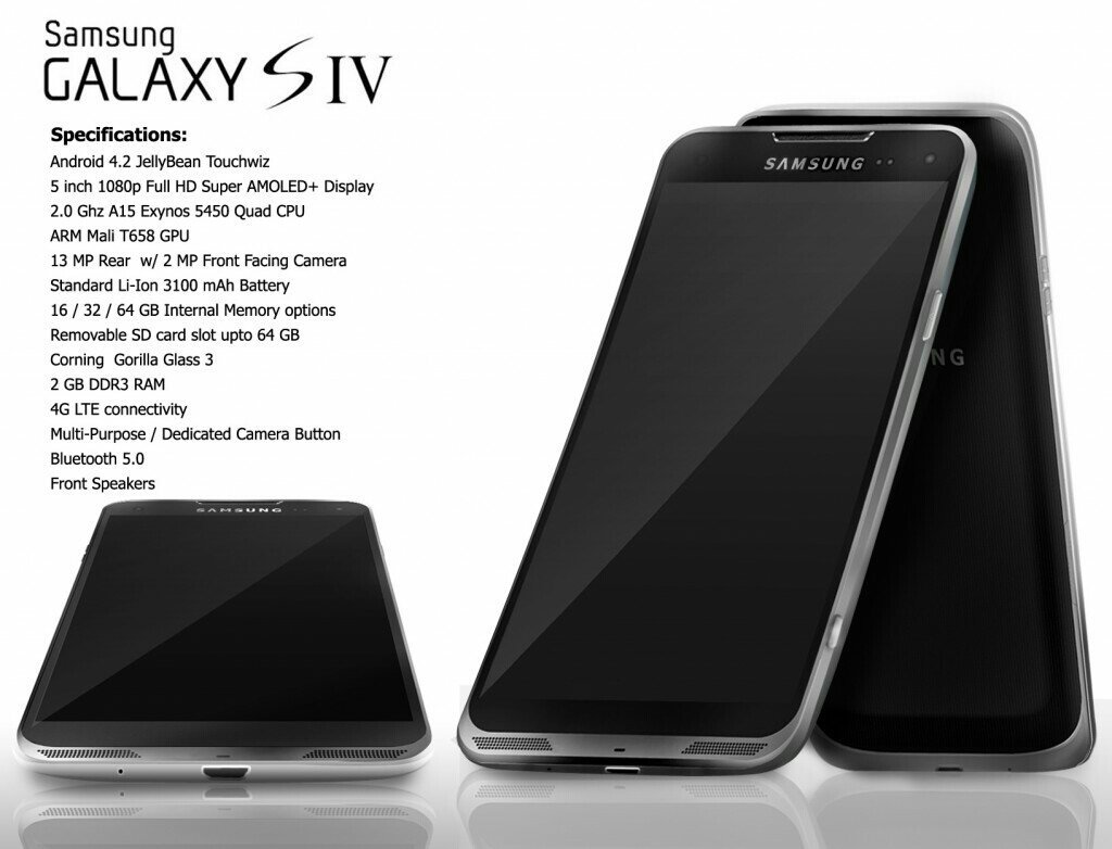 Фанаты хотят металлический Galaxy S IV с 5″ экраном