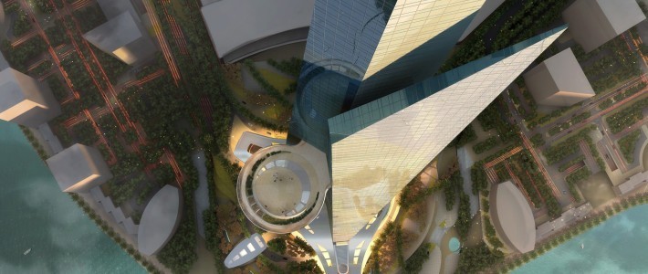 В Саудовской Аравии начали строить Kingdom Tower — небоскреб высотой 1000 метров