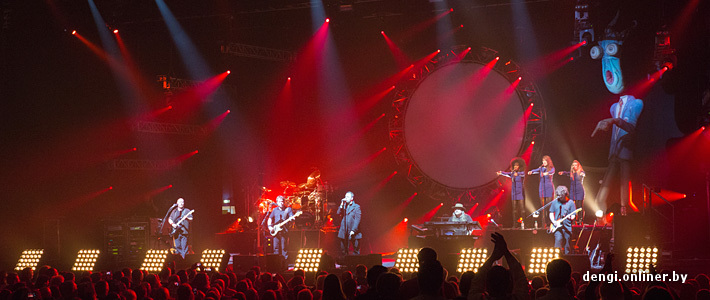 В Минск привезли копию знаменитого шоу Pink Floyd