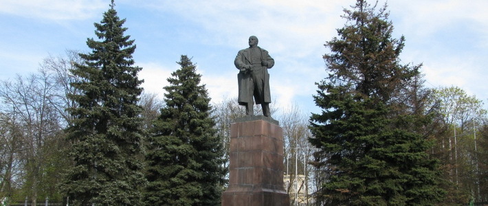 Памятник Ленину в Гомеле