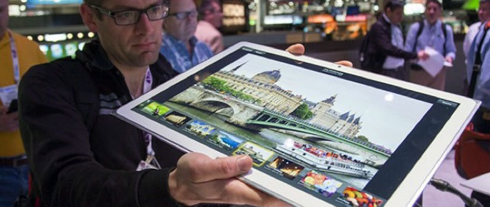 Panasonic выпустил 20-дюймовый планшет Toughpad