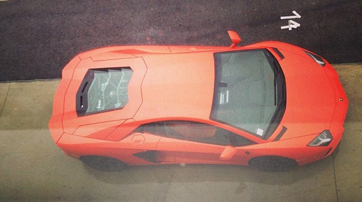 Последняя фотография уничтоженного Lamborghini Aventador была сделана три дня назад
