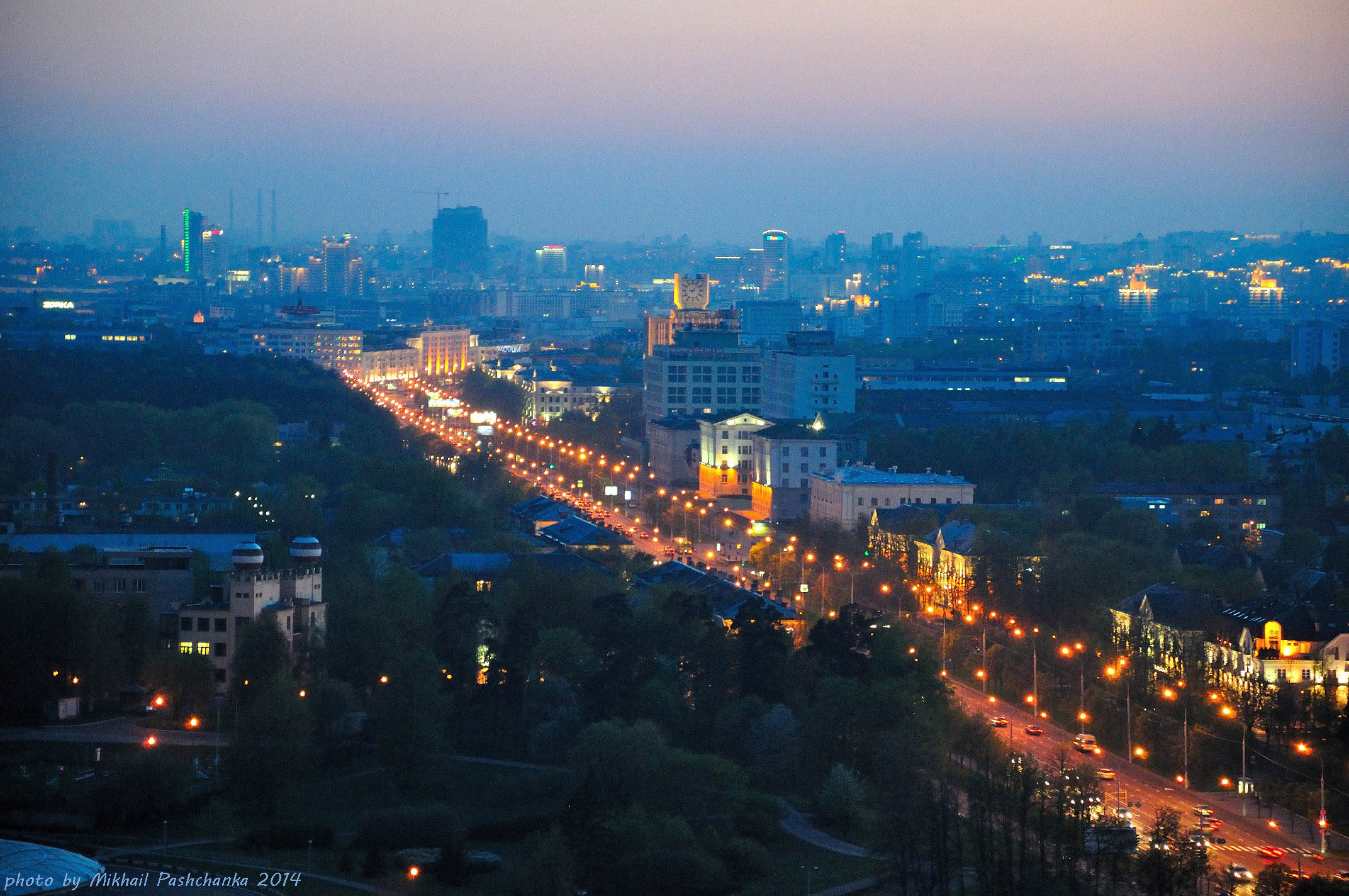 Высотки города Минска
