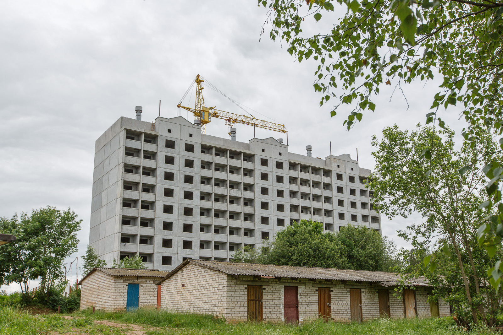 Под Минском строят еще один панельный городок