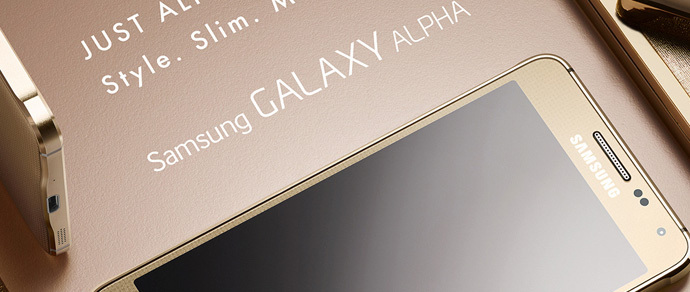 Samsung представила смартфон Galaxy Alpha в металлическом корпусе