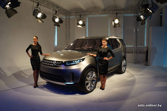 Концепт, демонстрирующий направление будущего семейства Land Rover Discovery