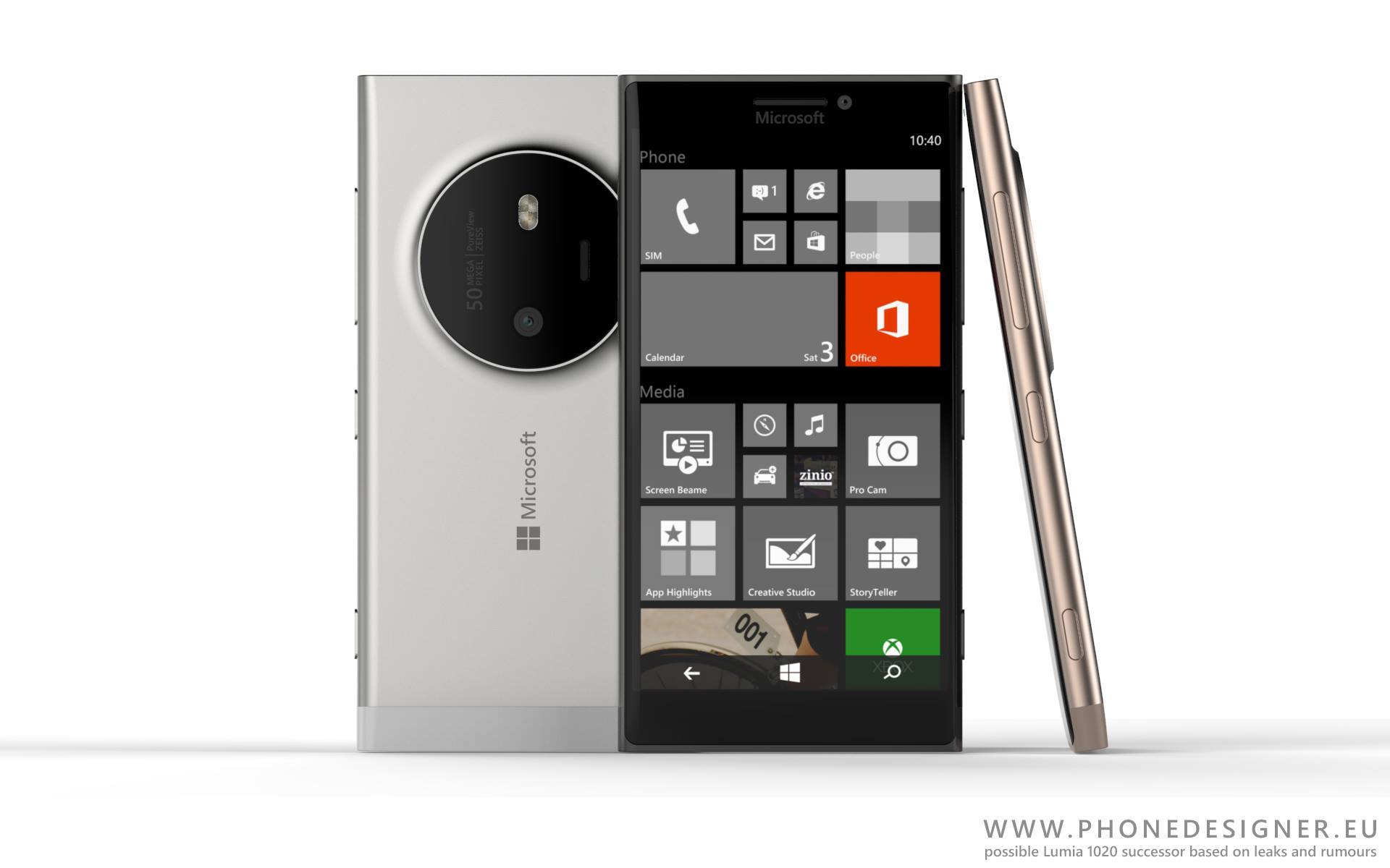 Дизайнер показал концепт камерофона Microsoft Lumia 1030