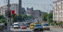 В Минске будет ограничена парковка по периметру площади Победы