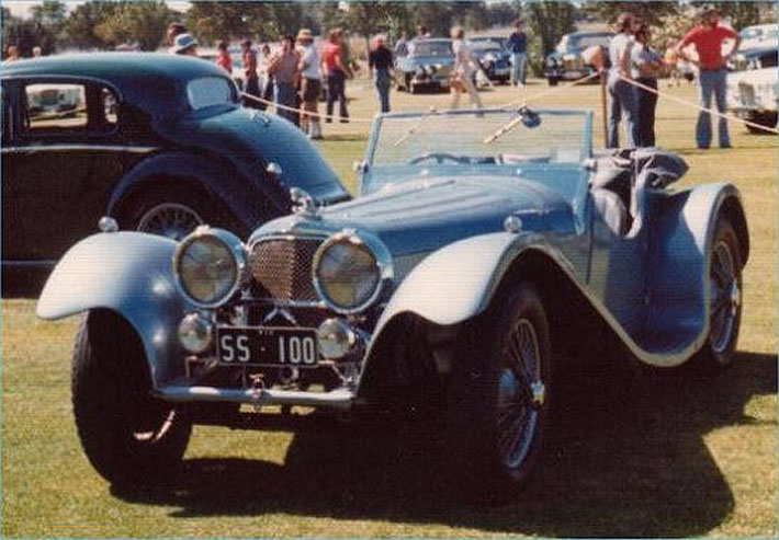 1938 Jaguar ss100 Coupe