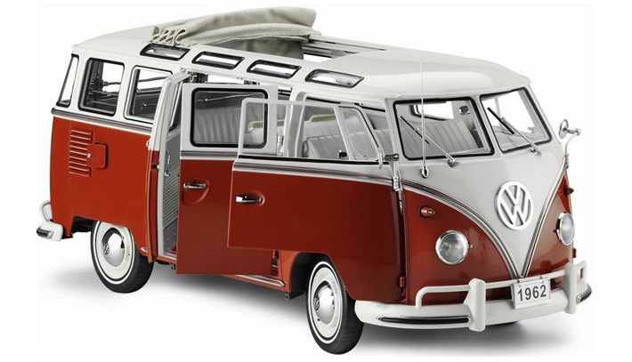 Volkswagen Samba Microbus очень редкий автомобиль. Зато он пользуется популярностью у коллекционеров масштабных моделей