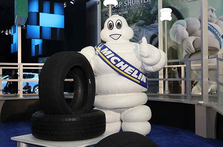 Знаменитый «шинный человек» Michelin