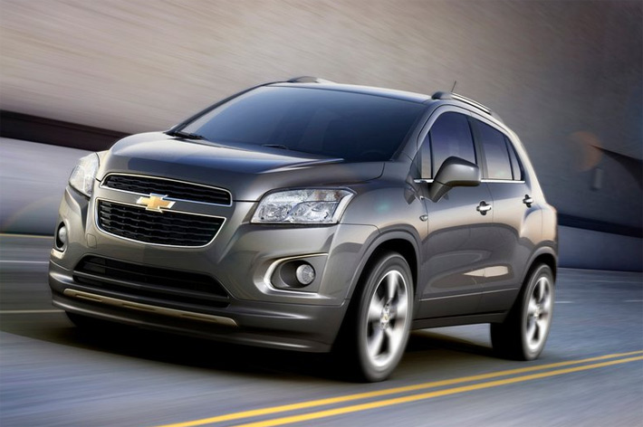 Единственная фотография нового Chevrolet Trax