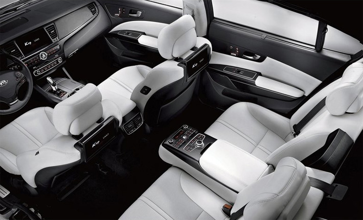 Kia рассекретила салон обновленного K900: первые фото - Российская газета
