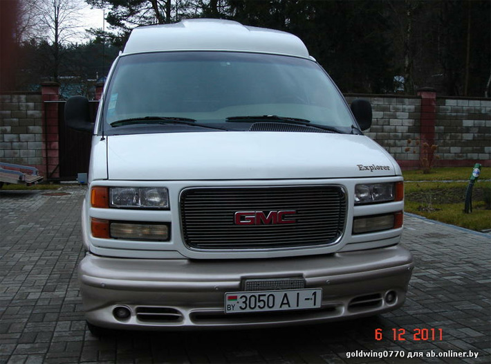 Технические характеристики GMC Savana 5.7 AT Минивэн: I (1996 – 2002), бензин, 250 л.с. 4x4