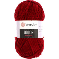 Пряжа для вязания Yarnart Dolce 100% микрополиэстер 752 100 г (120 м, бордовый)
