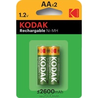 Аккумулятор Kodak AA 2600 mAh 2 шт.