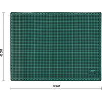 Настольное покрытие Gamma DK-002 Мат для резки ПВХ 60х45 см А2 (зеленый)