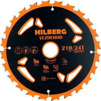 Пильный диск Hilberg Vezdehod HV212