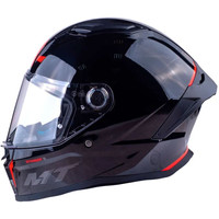 Мотошлем MT Helmets Stinger 2 Solid (S, глянцевый черный) в Лиде
