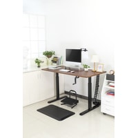 Стол для работы стоя ErgoSmart Manual Desk 1380x800x18 мм (альпийский белый/белый)