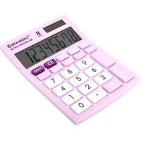 Бухгалтерский калькулятор BRAUBERG Ultra Pastel-08-PR 250516 (сиреневый)