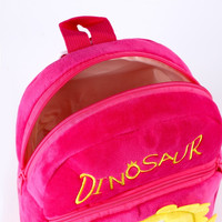 Детский рюкзак Sima-Land Динозаврики 9672450 (розовый)
