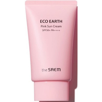  The Saem Крем для лица Eco Earth Pink Sun Cream SPF50+ PA++++ (50 мл)