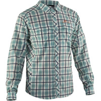 Рубашка Grundens Fly Bridge LS Shirt (XL, dusty turquoise plaid)