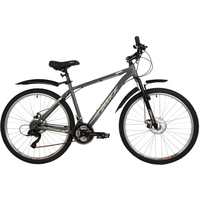Велосипед Foxx Aztec D 27.5 р.20 2022 (серый)