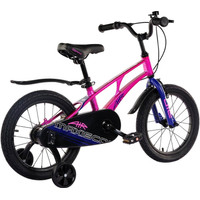 Детский велосипед Maxiscoo Air Стандарт Плюс 16 2024 (розовый жемчуг)