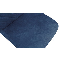 Стул Трия Шерри К4 (черный муар/микровелюр Wellmart Blue)