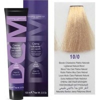 Крем-краска для волос DCM HOP Complex 10/0 очень светлый блонд платиновый натуральный