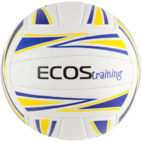 Волейбольный мяч Ecos Training 998196 (5 размер, белый/синий/желтый)
