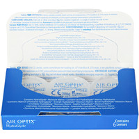 Контактные линзы Alcon Air Optix Plus HydraGlyde -3 дптр 8.6 мм
