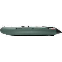 Моторно-гребная лодка Roger Boat Trofey 3300 (без киля, зеленый/черный)