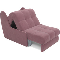 Кресло-кровать Мебель-АРС Барон №2 (велюр, пудра НВ-178 18) в Гродно