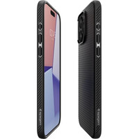 Чехол для телефона Spigen Liquid Air для iPhone 15 Pro ACS06704 (черный)