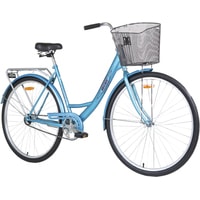 Велосипед AIST 28-245 с корзиной (голубой, 2019)