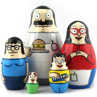 Развивающая игра Брестская Фабрика Сувениров С персонажами мультсериала Bob's Burgers (набор 5 шт)