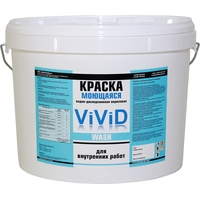Краска ViViD моющаяся ViViD-Wash (белый, 15 кг)